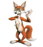 Der Bausparfuchs wird modernisiert und erscheint 1979 erstmal als Illustration französische Zeichner und Karikaturisten Morchoisne Illustration des Bausparfuchses aus dem Jahr 1979