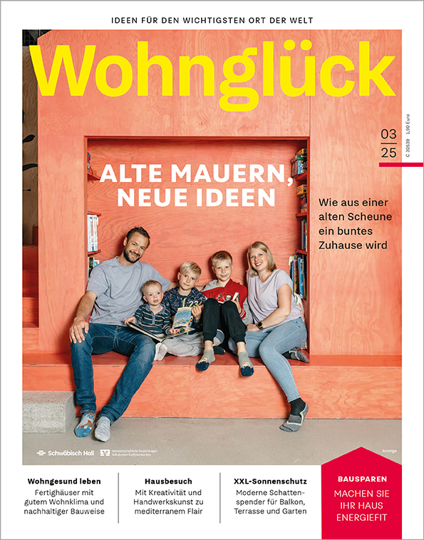 Kundenmagazin Wohnglück Titel