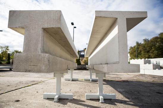 T-Träger aus Carbonbeton im Vergleich zu Stahlbeton