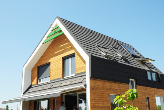 Modernes Passivhaus