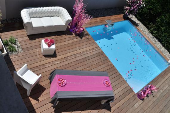 Terrasse mit Jacuzzi