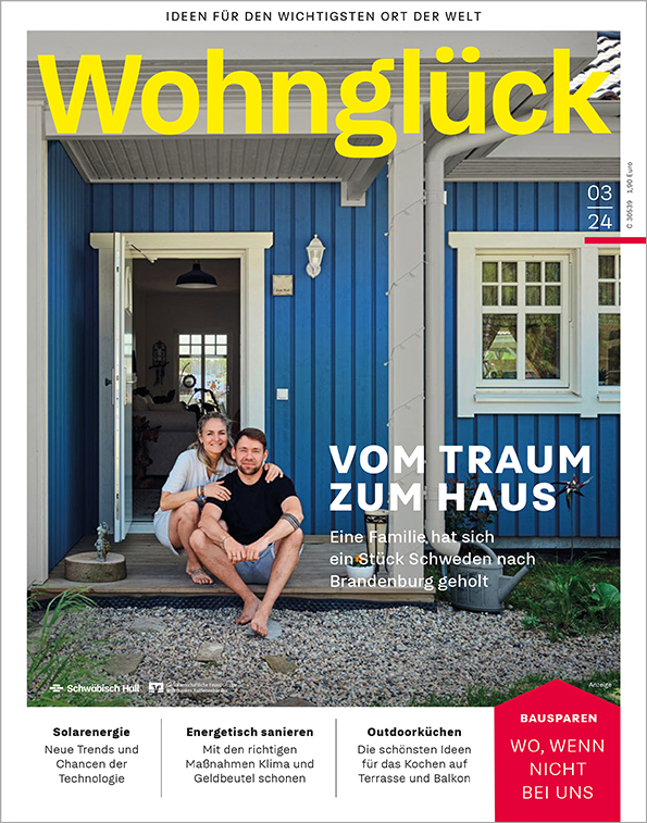 Kundenmagazin Wohnglück Titel