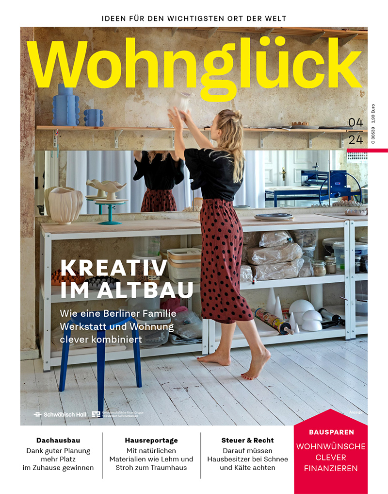 Kundenmagazin Wohnglück Titel